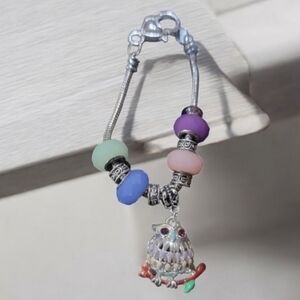 Owl Charm Bracelet